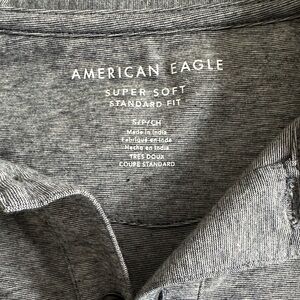 American Eagle Super Soft Gray Shirt
